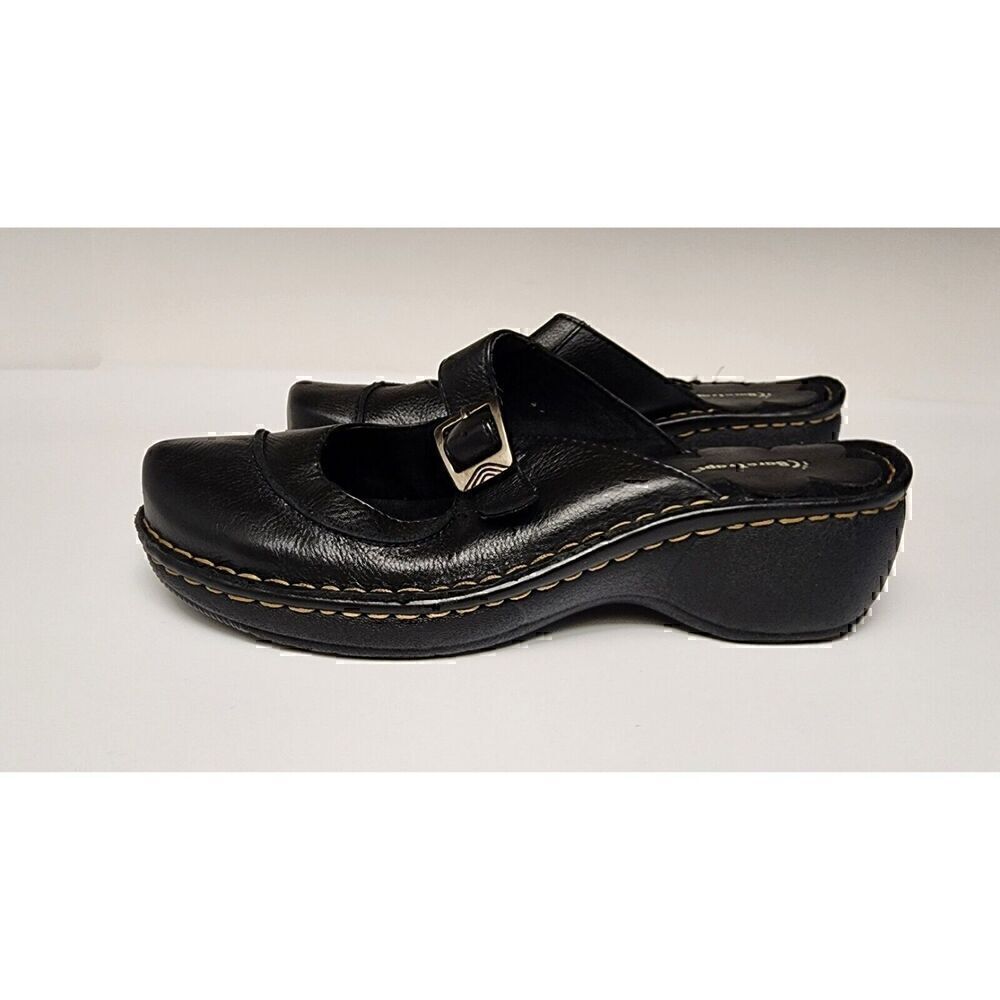 Bear Traps Kimmie Leather Slide Sandals Size 7.5M - Picture 4 of 7